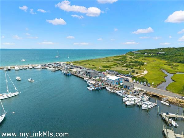 Overlooking Larsens and Menemsha Fish Markets
