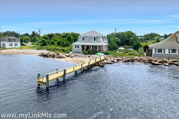Exterior waterfront with dock