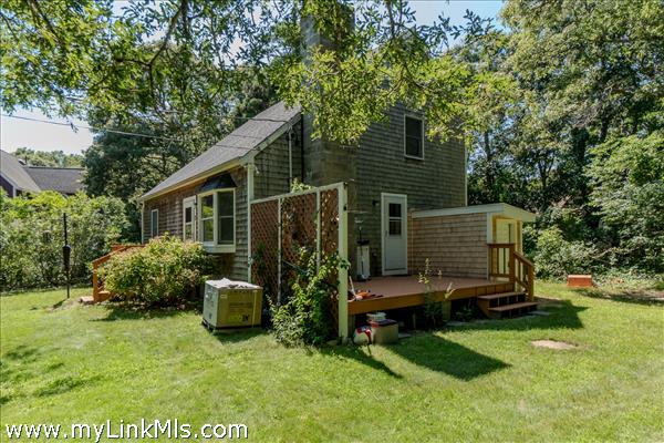 Side Deck with second entry to house
