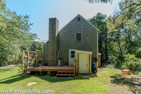 Outside entrance to basement