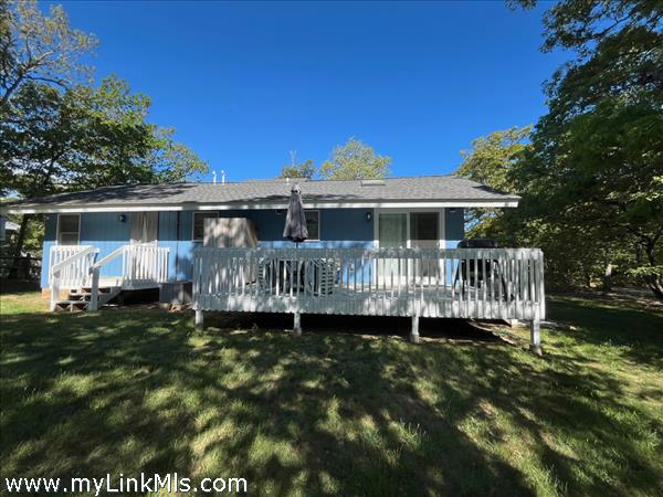 Rear Deck and Yard