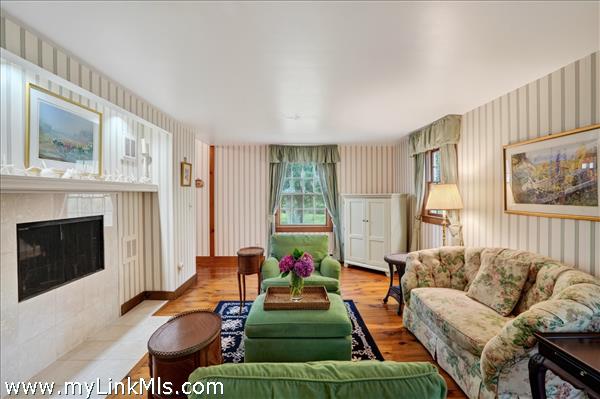 Living Room with Fireplace