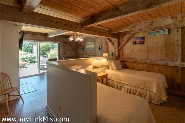 two twin beds