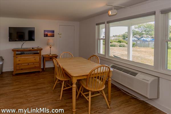 looking in from entry door