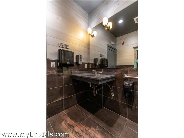 One of three handicapped bathrooms