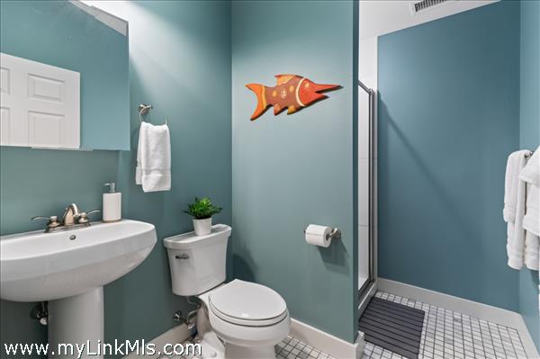 With full bathroom