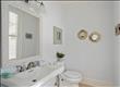 Half bath in the front foyer