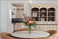 Formal dining room with direct access to the kitchen