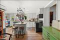 Open kitchen and dining area...