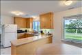 freshly painted kitchen