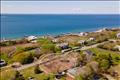 corner lot circle estimates lot area High drone view looking toward Vineyard sound