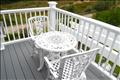 Private balcony off primary bedroom