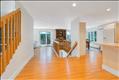 open kitchen, dining and living room