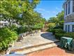 Dining patio steps from parking.