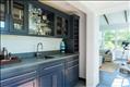Wet bar off of the living room