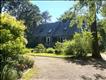 pea stone circular driveway
