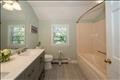 Second full bathroom on the second floor for the other two bedrooms.