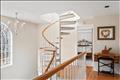 Spiral staircase to the 3rd Floor loft lounge