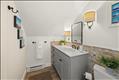 Second-floor full bath