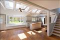 Kitchen, dining and sitting area