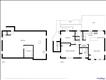 guest house floorplan with full basement, back deck - front porch is not shown here