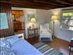 Living room in the guest house.
