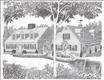 Original architectural sketch for the house
