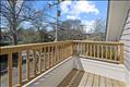 Outdoor deck, secondary level adjacent to bedroom.
