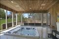 Pool house spa