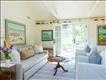 Living room in the guest house
