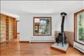 Wood Stove in Living Room