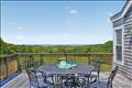 Expansive deck overlooking the rolling hills and Vineyard Sound