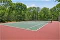 Private tennis court