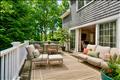 Deck off of living room